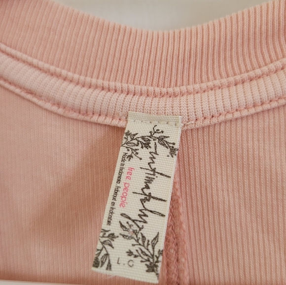 Free People U-Neck Tank in Island Rose - Picture 5 of 7